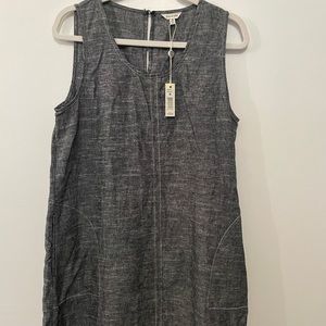 MAX STUDIO Sleeveless Linen Dress